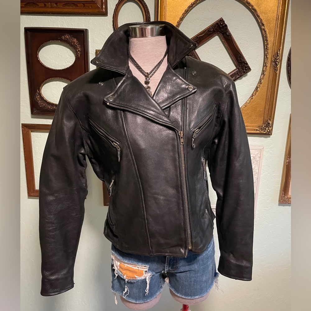 Unik Leather Moto Jacket